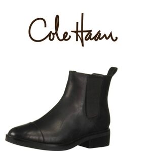 Cole Haan Grand OS Mara  Leather Chelsea  Water Proof Ankle Boots Size:9.5B Men
